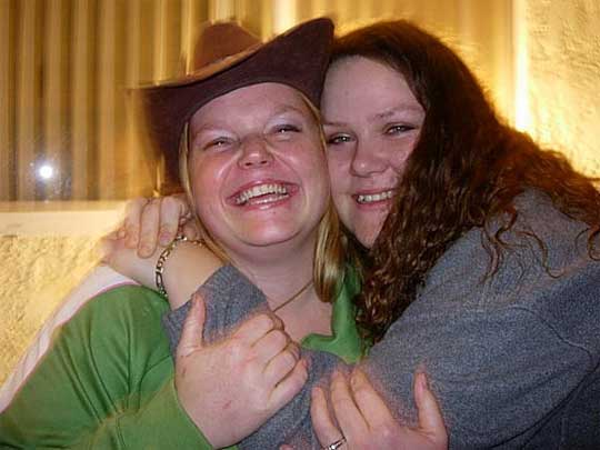 Distortion of Leann & Bobbi
